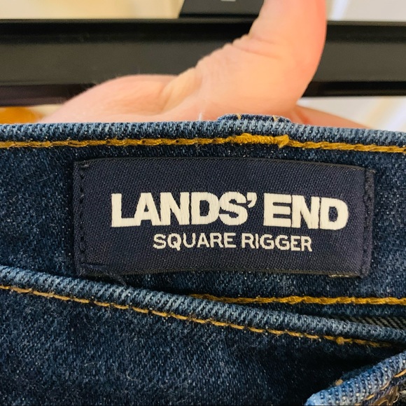 Host Pick Sale Lands End Square Rigger Jeans - Picture 3 of 5